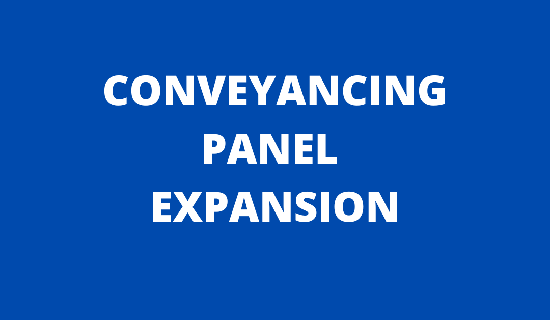 conveyancing panel expansion